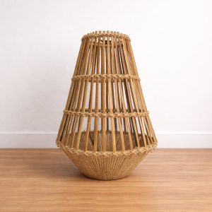 Lámpara colgante de Yute natural