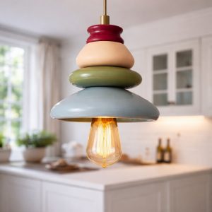 Lámpara colgante de cerámica