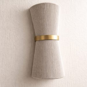 Lámpara arbotante de algodón